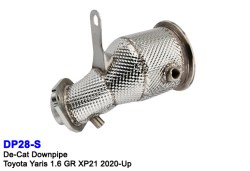 DP28-S De-Cat Downpipe Toyota Yaris 1.6 GR XP21 2020-